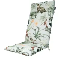 Madison Coussin de Chaise de Jardin Madison Universel Grasse Green Outdoor (Haut Dossier 120 x 50 cm)