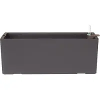 Artevasi Rimini 51 Cm Bac À Plantes Rectangulaire Gris Anthracite Avec Système D¿Auto-Arrosage