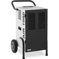 MSW Déshumidificateur professionnel de chantier - 50 l/24 h - 90 m² - 5,69 L -DEH1080C