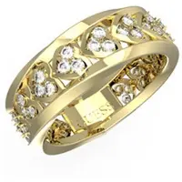 GUESS Bague Dorée Guess Femme JUBR04605JWYG56 - Taille 16