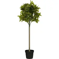 Mica Decorations Laurier Arbre Artificiel Vert H120