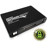 ISTORAGE Kanguru Defender SSD350 2TB Encrypted USB3 Solid State Drive (FIPS 140-2)