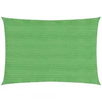 vidaXL Voile d'ombrage 160 g/m² Vert clair 2,5x4,5 m PEHD