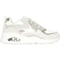 SKECHERS Uno Gen1 - Color Surge Sneakers Laag - Gebroken wit - Maat 32