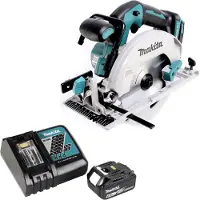 Makita DHS 680 RG1 scie circulaire portative sans fil 18 V 165 mm Brushless + 1x batterie 6,0 Ah + chargeur