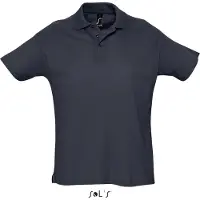 Sol SOLs 11342 | Polo d'été II hommes fentes latérales - Couleur : Navy - Taille : XS