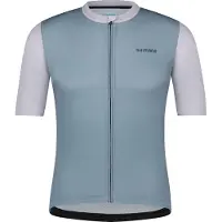 Shimano Aria Short Sleeve Jersey Bleu S Homme