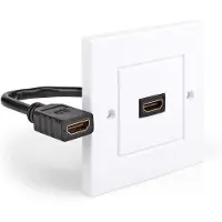 Nedis Prise murale HDMI 1x HDMI Femelle 4K@60Hz Sortie HDMI -