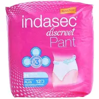 Indasec Pant Plus taille moyenne 12 Units