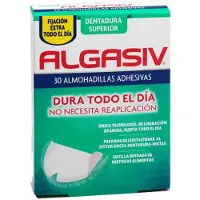 Algasiv Upper Adhesive Dental Pads 30 Units Clair