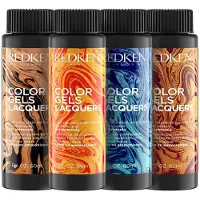 Redken Color Gel Lacquers 4nw Maple 60ml Permanent Dye 3 Units Clair