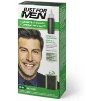 Just for men Shampooing en poudre pour cheveux brun foncé noir 66 ml