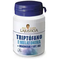 Ana Maria Lajusticia Comprimés Tryptophan Melatonin+magnesium B6 Vitamin Saveur Neutre 60 Unités