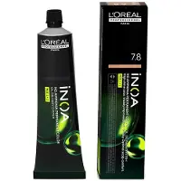 L'Oréal Inoa coloration cheveux permanente sans ammoniaque teinte 7.8 60 ml