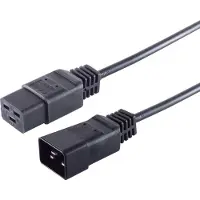 S-Impuls S/CONN maximum connectivity Rallonge d'appareil froid C20-C19, 16 A, 3x1,5mm², 5,0m (5 m)