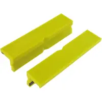 VAR Nylon Lot de 2 Mâchoires Pour Etau Jaune 125 mm Jaune 125 mm
