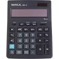 MAUL Calculatrice de poche MXL14 noire (Panneau solaire)