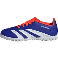 Adidas Pack d'avancement Junior Predator Club crampons de football TF Astro Lucid Blue/Cloud White/Solar Red