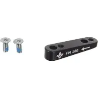 Formula Flat Mount Rear Disc Brake Caliper Adapter Noir