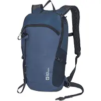 Jack Wolfskin Sac à dos de sport 'Prelight Shape 15' bleu fumé / noir / blanc