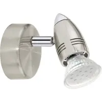 Eglo Applique murale LED Magnum Acier inoxydable