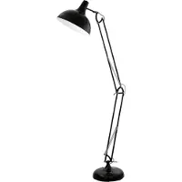 Eglo Lampadaire Borgillo noir