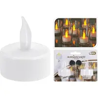 PerfectLED Pack 2 Bougies Led Mini À Piles Viseg Blanc
