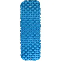 Spokey AIR BED Matelas gonflable avec sac, 190 x 56 x 5 cm, valeur R 2,5, bleu