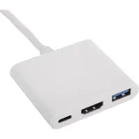 Akyga Hub Usb Type C/Usb 3.0/Usb C/Hdmi Ak-Ad-57