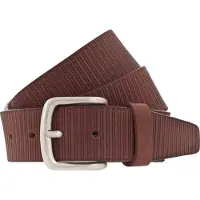 Vanzetti Ceinture cognac / brun foncé / argent