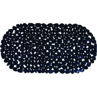 Overig Tapis de bain - MSV - PVC galets - 68x35cm - Noir