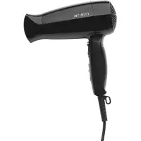 Melissa Sèche-cheveux pliable, 1600 W, noir, idéal pour les voyages