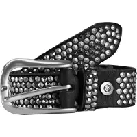 B.belt Ceinture 'Zoe' noir / argent