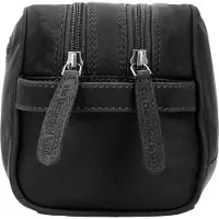 The Chesterfield Brand Wax Pull Up, Trousse de toilette, Noir