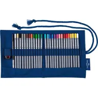 Faber-Castell Étui-rouleau pour crayons de couleur aquarellables Faber Castell Goldfaber Aqua