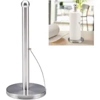 Relaxdays Porte-sopalin, Distributeur d'essuie-tout, Argent