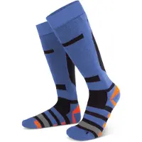 Normani Chaussettes de sport bleu / gris / orange / noir