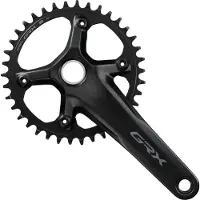 Shimano Grx 610 Crankset Argenté 165 mm / 38t