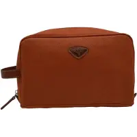 Jump Trousses de toilette 'Uppsala' cognac / brun foncé