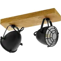 Eglo Lampe de plafond Gatebeck 2 lumières