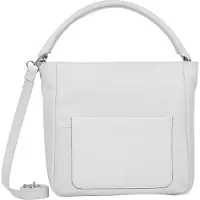 Gerry weber Cuir sac à épaule sac à épaule bandoulière Ascona Hobo White blanc