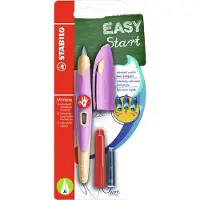 Stabilo Stylo scolaire ergonomique pour droitiers avec plume A pour débutants - EASYbirdy Pastel (1x)