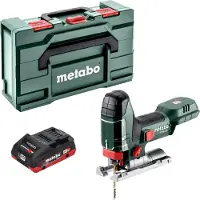 Metabo ST 18 L 90 Scie sauteuse sans fil 18 V 90 mm + 1x batterie LiHD 4,0 Ah + Metabox - sans chargeur