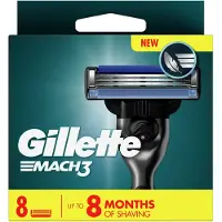 Gillette Lames de rasoir Mach3 XL 8pcs