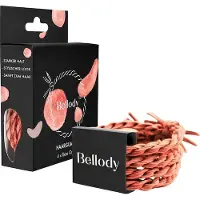 Bellody Coiffure Chouchous-scrunchiesÉlastiques à cheveux originaux Ibiza Orange 4 pièce (1,75 € / 1 Pce)