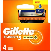 Gillette Cartouches de remplacement des lames de rasoir pour hommes Fusion Power - 4 packs