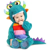 MOM Dragon Baby Costume Multicolore 12-24 Months Enfants