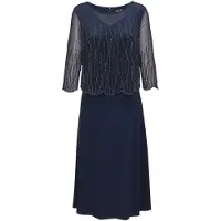 Goldner Robe bleu