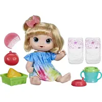 Hasbro Baby Alive : Poupée Fruity Sips Pomme Blonde