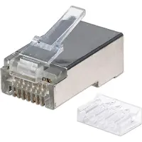 Intellinet Modularstecker RJ45 Cat6 STP 2-Punkt 90 Stk.